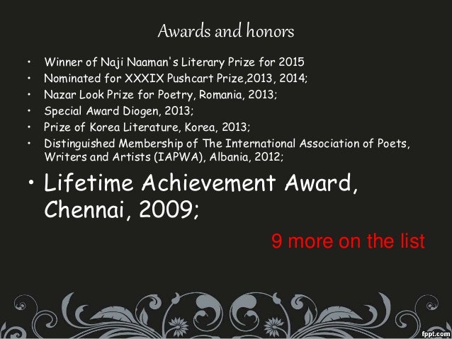 A Poets Journey So Far